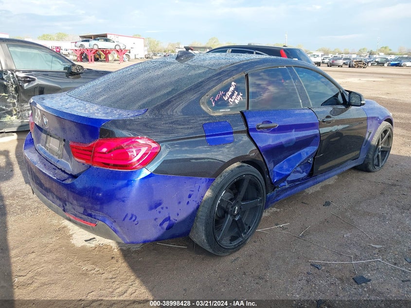 2019 BMW 430I GRAN COUPE VIN: WBA4J3C5XKBL06201