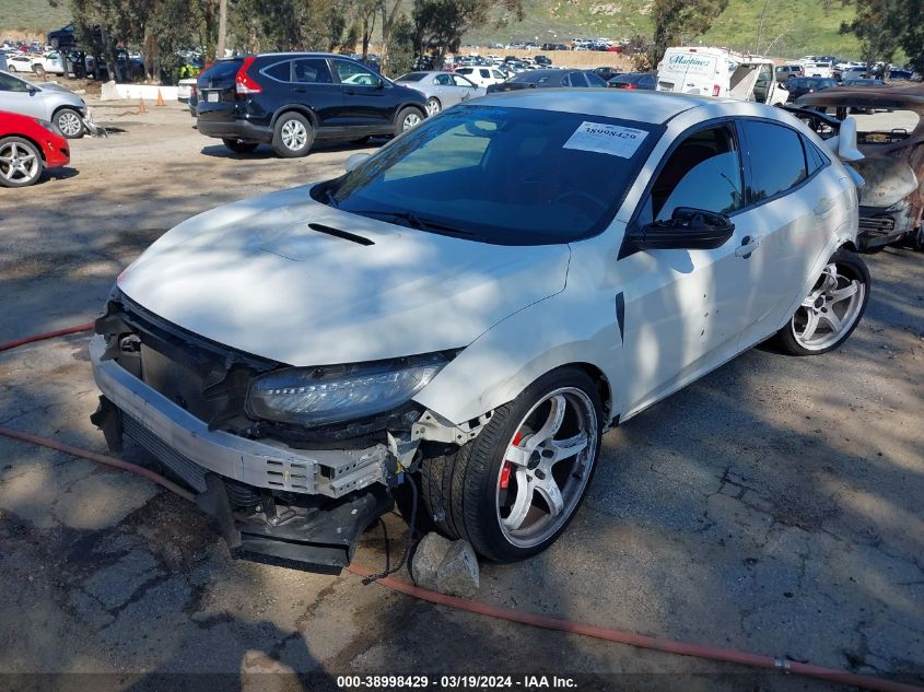 2018 Honda Civic Type R Touring VIN: SHHFK8G71JU202580 Lot: 38998429