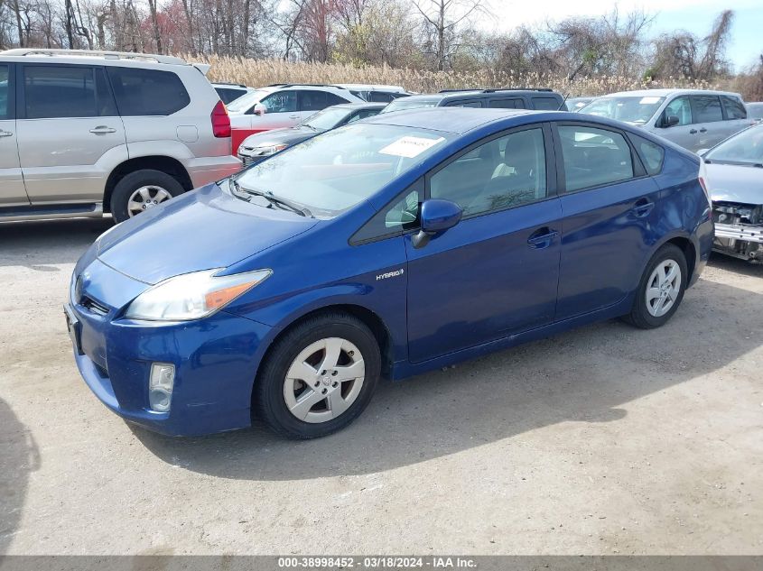 JTDKN3DU7A5186620 | 2010 TOYOTA PRIUS