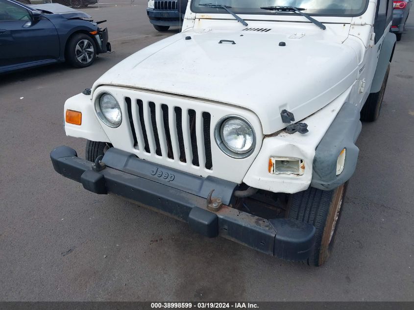 2003 Jeep Wrangler Sport VIN: 1J4FA49S23P337956 Lot: 38998599