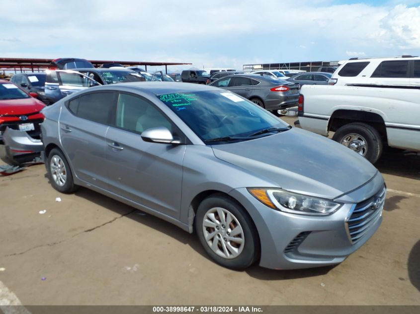 2017 HYUNDAI ELANTRA SE - 5NPD74LF0HH108962