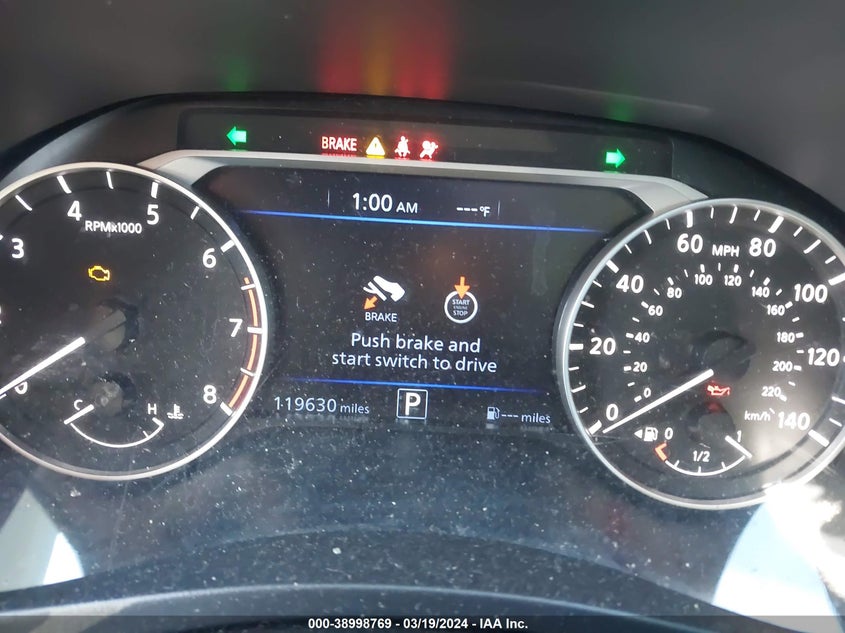 VIN 1N4BL4CV2KC184444 2019 NISSAN ALTIMA SR