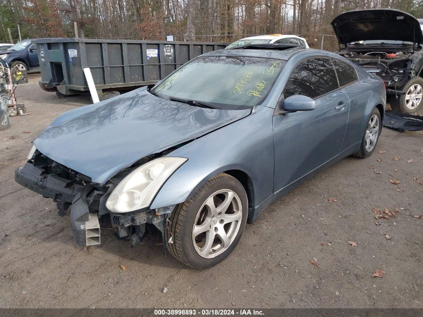 JNKCV54E76M712281 | 2006 INFINITI G35