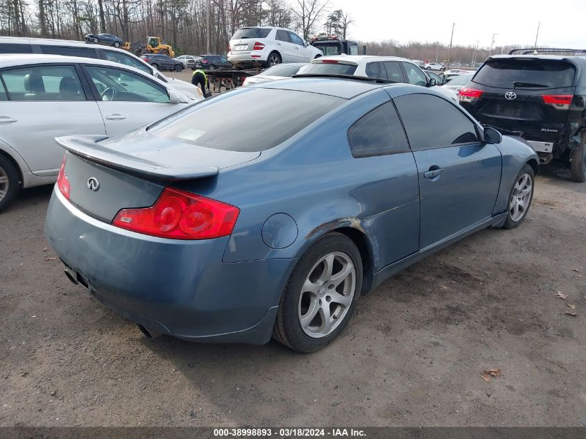 JNKCV54E76M712281 | 2006 INFINITI G35