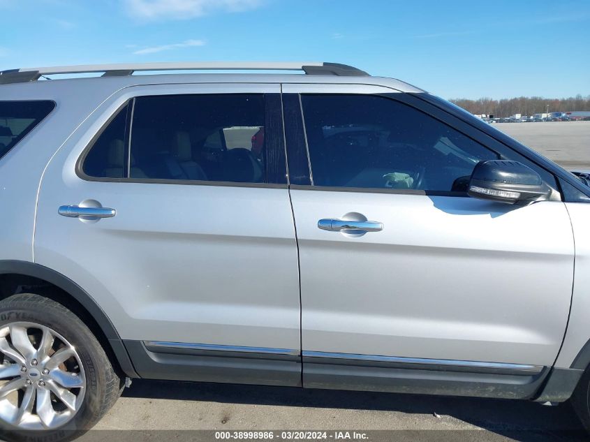 2014 Ford Explorer Xlt VIN: 1FM5K8D88EGA02393 Lot: 38998986