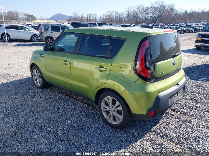 KNDJP3A53F7764016 | 2015 KIA SOUL