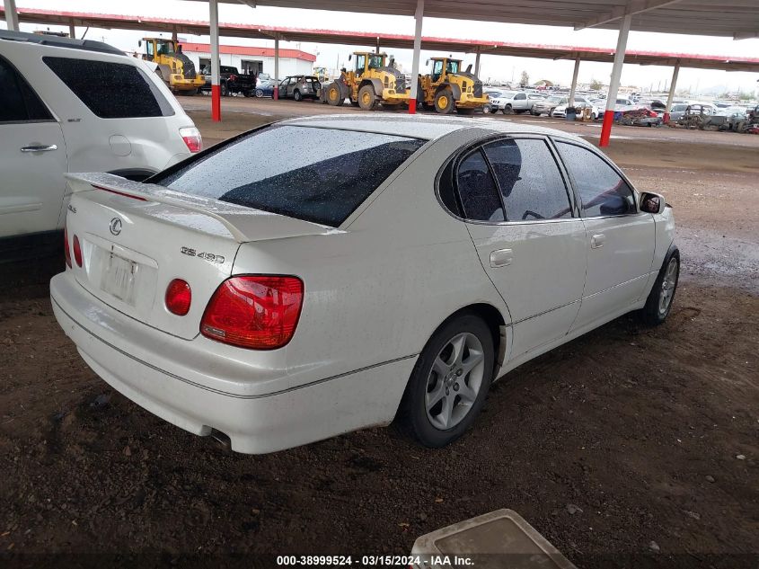 2002 Lexus Gs 430 VIN: JT8BL69S120008441 Lot: 38999524