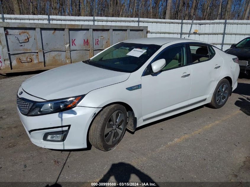 KNAGN4AD9F5082148 | 2015 KIA OPTIMA HYBRID