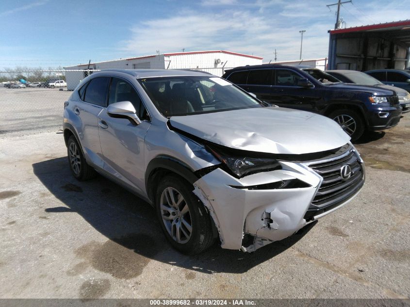 2015 Lexus Nx 200T VIN: JTJYARBZ1F2007548 Lot: 38999682