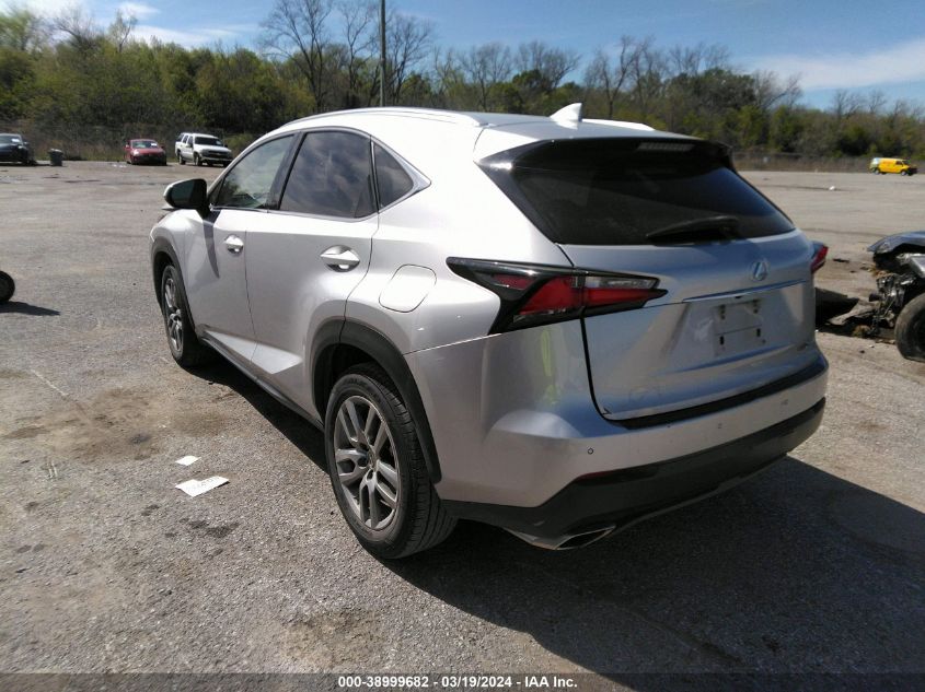 JTJYARBZ1F2007548 2015 Lexus Nx 200T