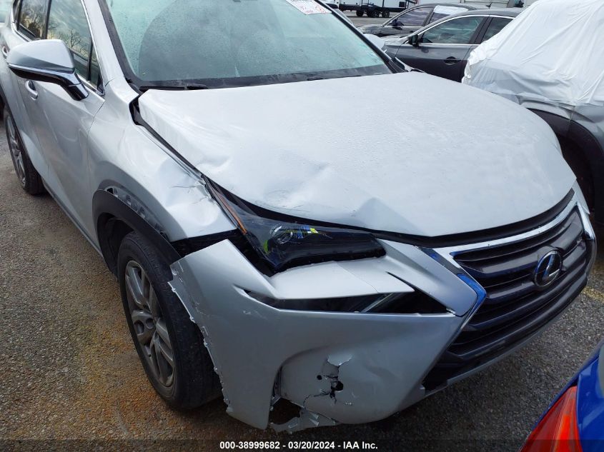 2015 Lexus Nx 200T VIN: JTJYARBZ1F2007548 Lot: 38999682