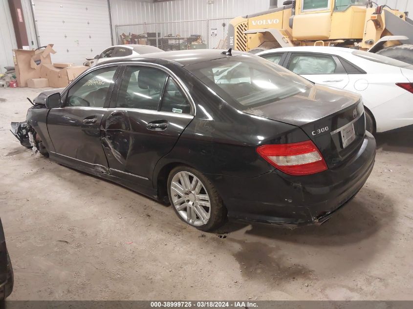 WDDGF81X39R047996 | 2009 MERCEDES-BENZ C 300