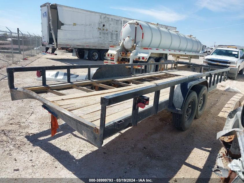 2012 Parr Utility Trailer 7X24 VIN: 13ZMP2426C1003580 Lot: 38999793