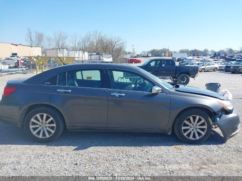 2014 Chrysler 200 Limited VIN: 1C3CCBCG4EN179327 Lot: 38999820