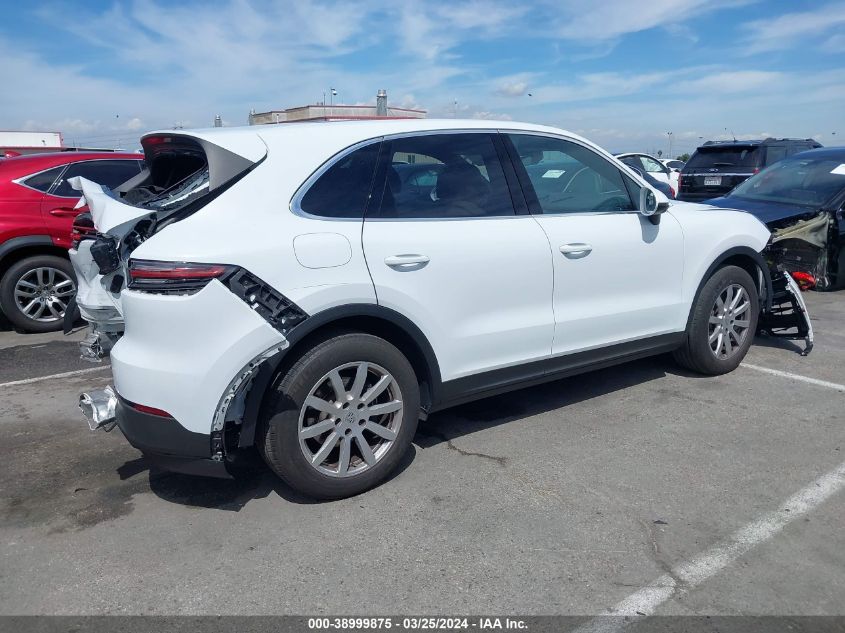 2022 Porsche Cayenne VIN: WP1AA2AY8NDA00795 Lot: 38999875