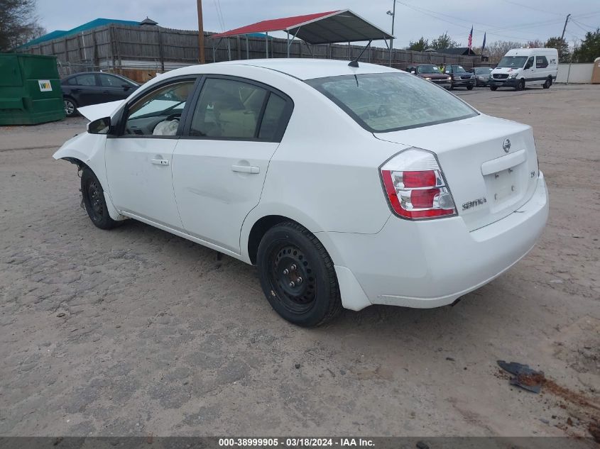 3N1AB61E07L713217 | 2007 NISSAN SENTRA