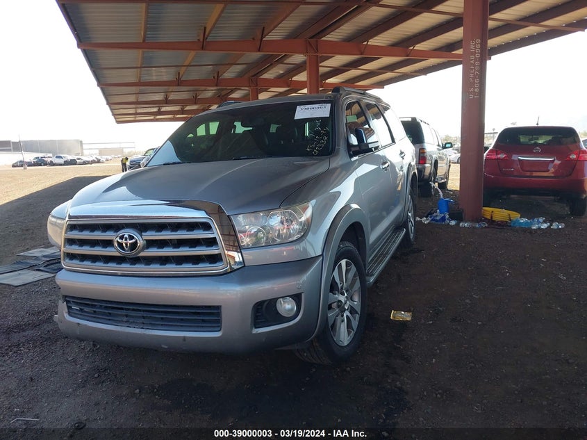 2008 Toyota Sequoia Limited 5.7L V8 VIN: 5TDZY68A48S012337 Lot: 39000003