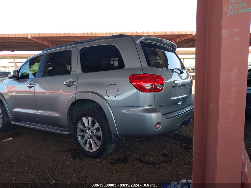 2008 Toyota Sequoia Limited 5.7L V8 VIN: 5TDZY68A48S012337 Lot: 39000003