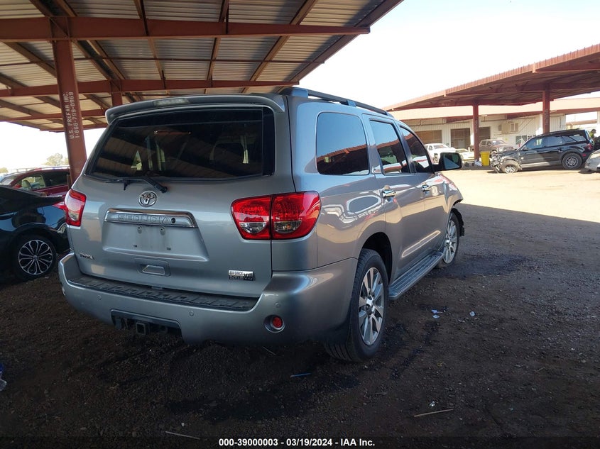 2008 Toyota Sequoia Limited 5.7L V8 VIN: 5TDZY68A48S012337 Lot: 39000003