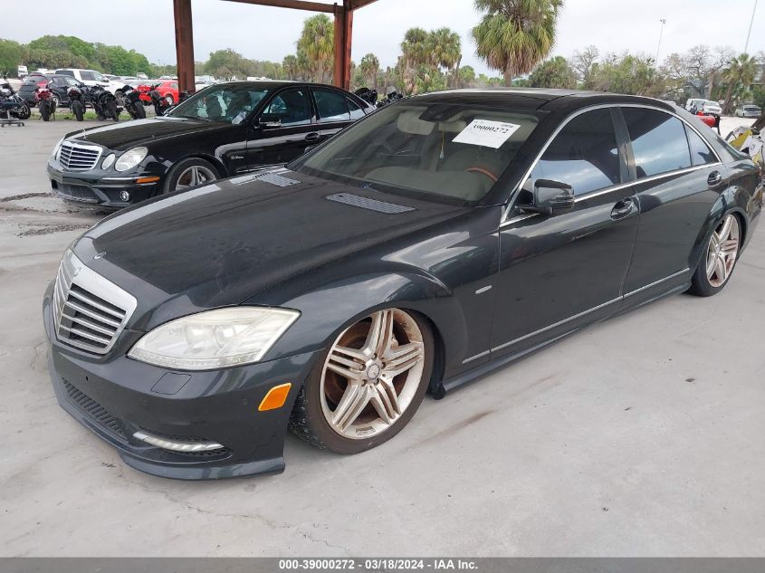 WDDNG7DB9CA467265 | 2012 MERCEDES-BENZ S 550