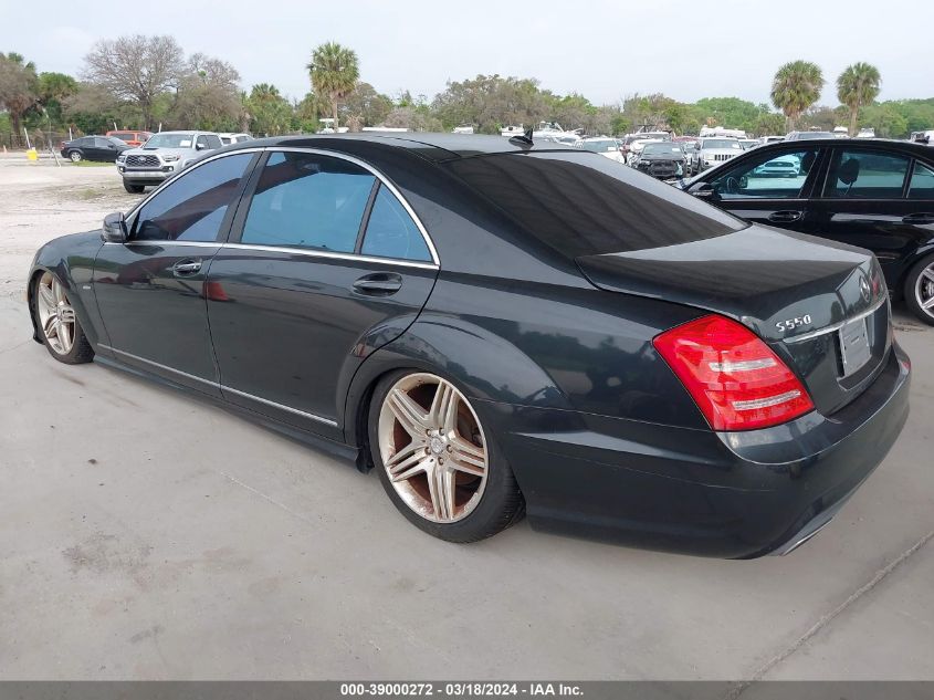 WDDNG7DB9CA467265 | 2012 MERCEDES-BENZ S 550