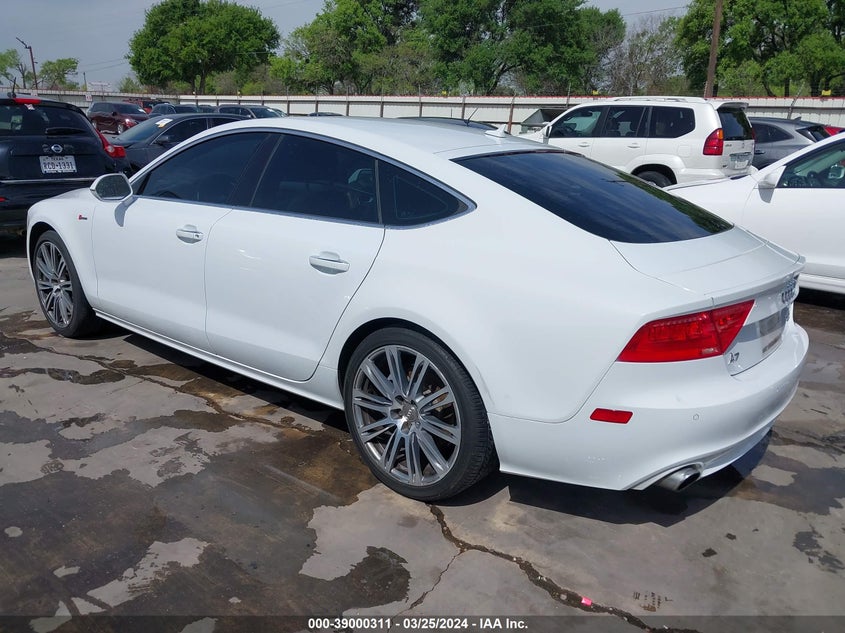 2013 Audi A7 3.0T Premium VIN: WAUYGAFC9DN088834 Lot: 39000311