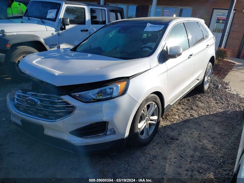 2019 Ford Edge Sel VIN: 2FMPK4J90KBB47381 Lot: 39000354