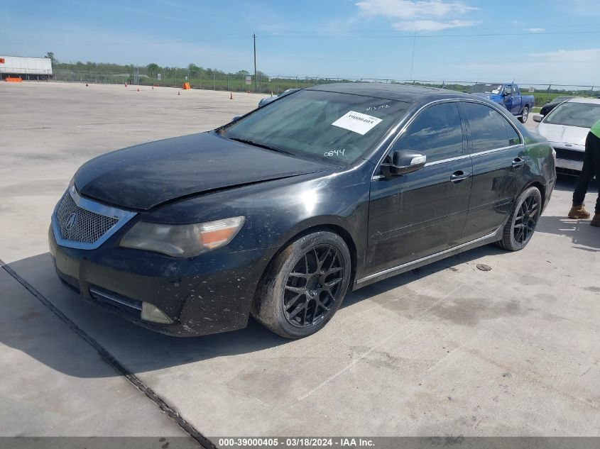 2010 Acura Rl 3.7 VIN: JH4KB2F65AC000844 Lot: 39000405