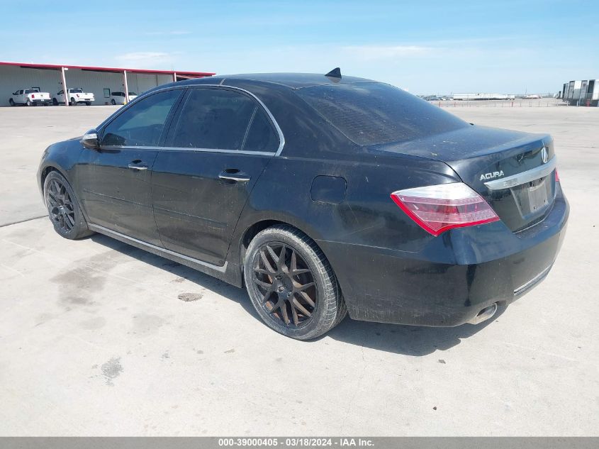 2010 Acura Rl 3.7 VIN: JH4KB2F65AC000844 Lot: 39000405