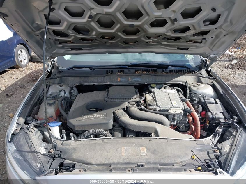 2013 FORD FUSION HYBRID VIN: 3FA6P0LU6DR138609