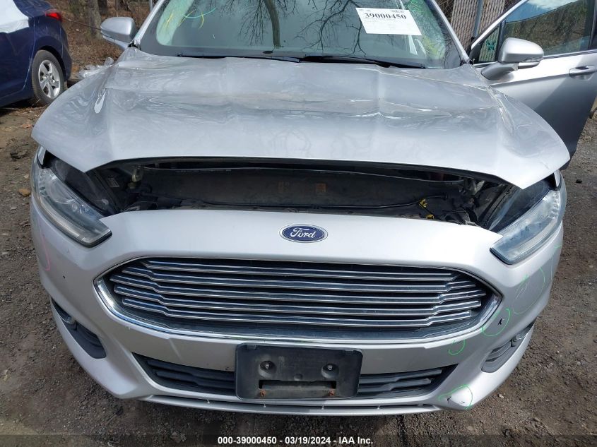 2013 Ford Fusion Hybrid Se VIN: 3FA6P0LU6DR138609 Lot: 39000450