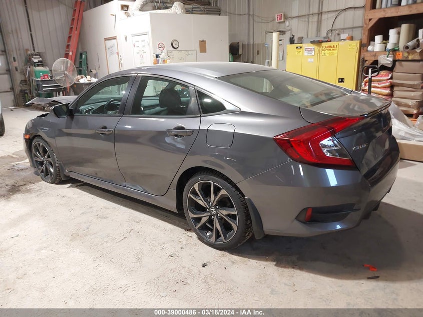 VIN 2HGFC2F81KH579798 2019 HONDA CIVIC SPORT