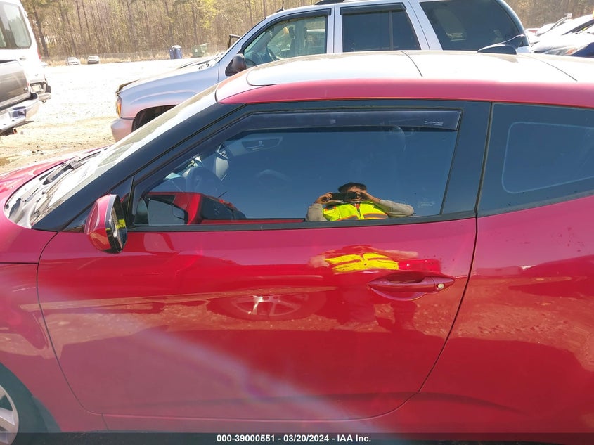 2015 HYUNDAI VELOSTER - KMHTC6AD8FU238278