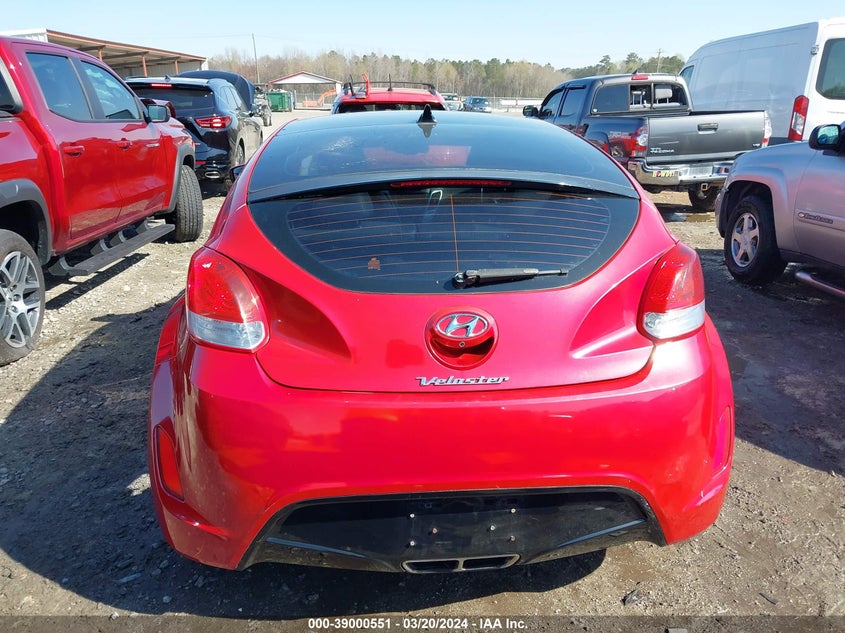 2015 HYUNDAI VELOSTER - KMHTC6AD8FU238278