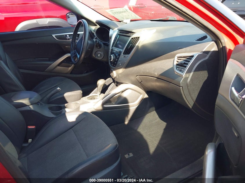 2015 HYUNDAI VELOSTER - KMHTC6AD8FU238278