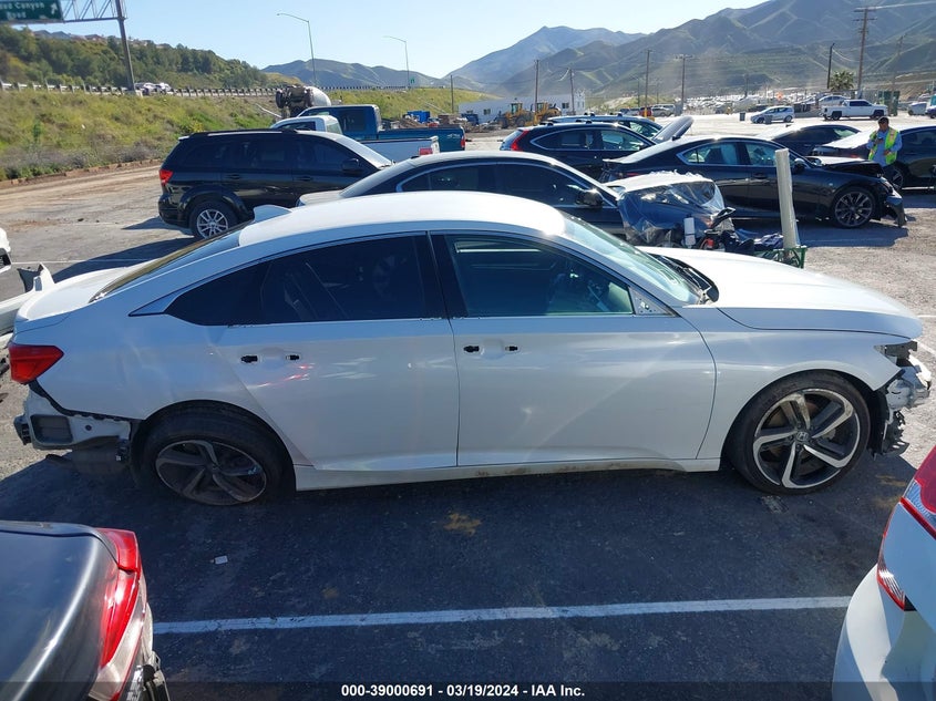 VIN 1HGCV1F31KA058610 2019 HONDA ACCORD SPORT