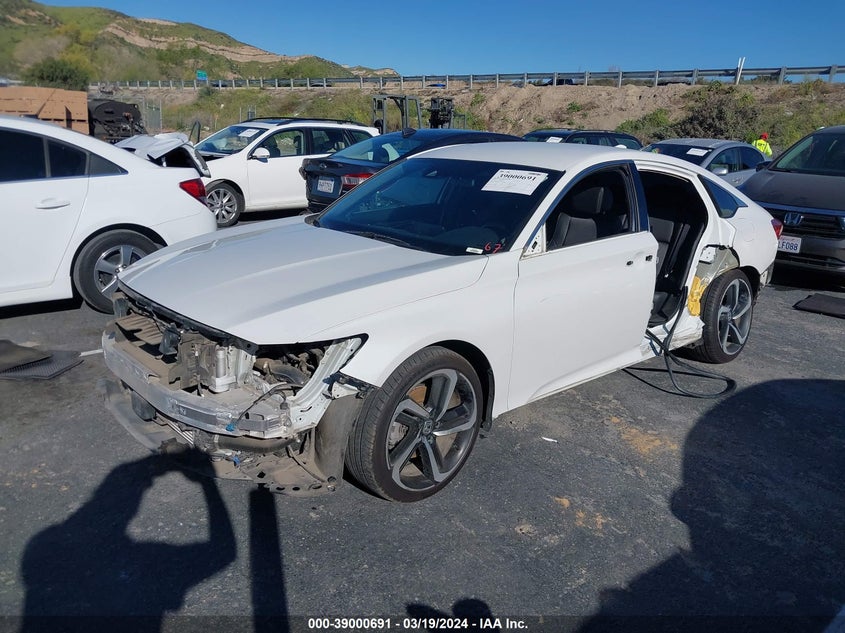 VIN 1HGCV1F31KA058610 2019 HONDA ACCORD SPORT