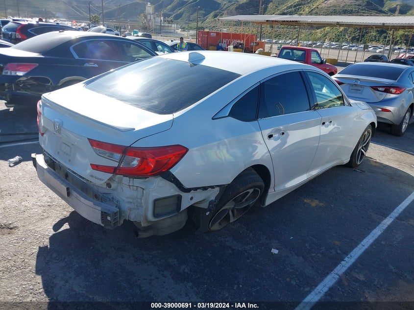 VIN 1HGCV1F31KA058610 2019 HONDA ACCORD SPORT