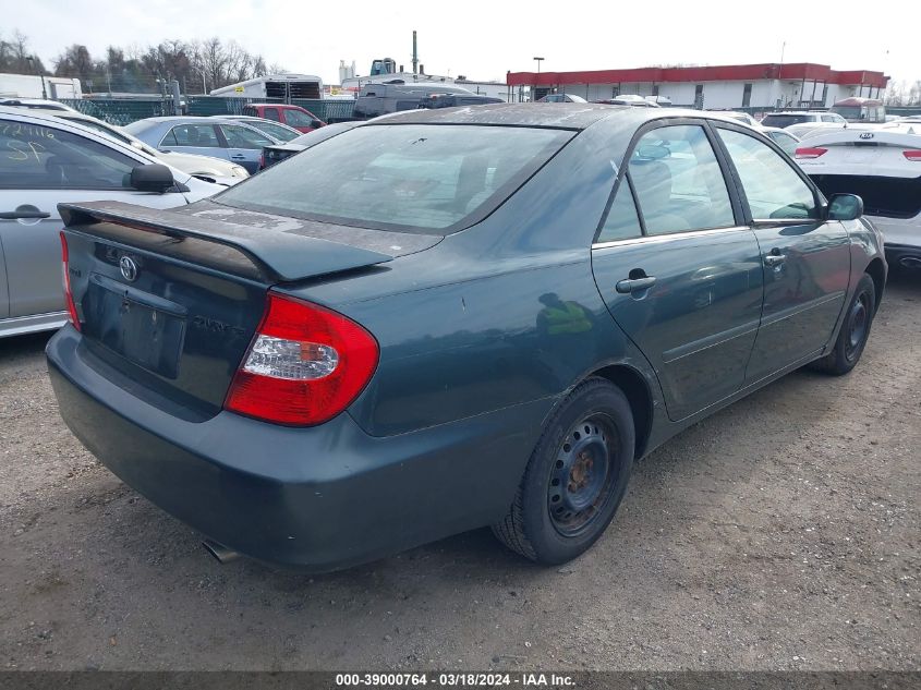 4T1BE32K43U772312 | 2003 TOYOTA CAMRY