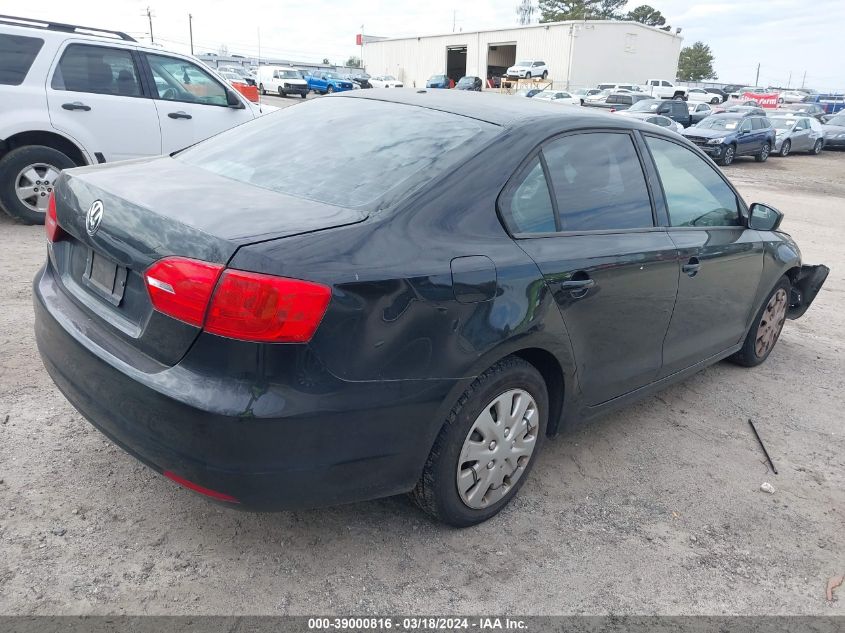 2012 Volkswagen Jetta 2.0L S VIN: 3VW2K7AJ7CM393562 Lot: 39000816