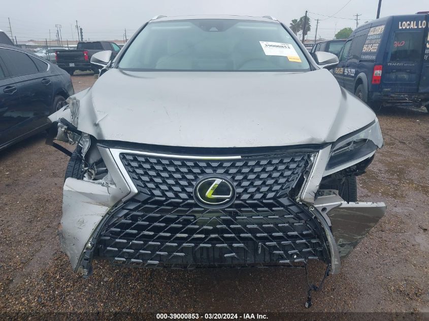 2022 Lexus Rx 350 VIN: 2T2HZMAA6NC220498 Lot: 39000853