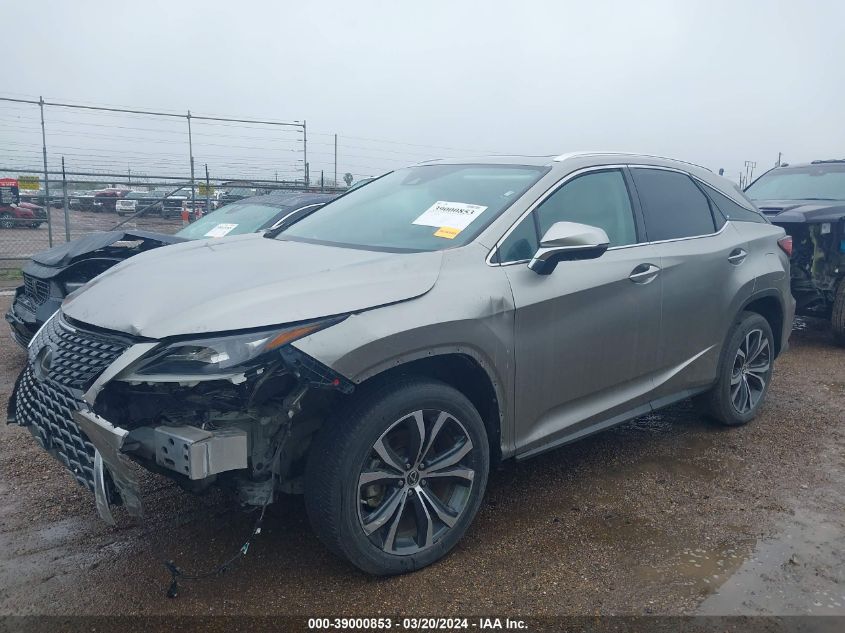 2022 Lexus Rx 350 VIN: 2T2HZMAA6NC220498 Lot: 39000853