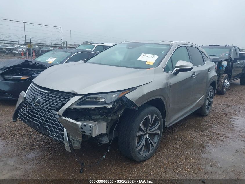 2022 Lexus Rx 350 VIN: 2T2HZMAA6NC220498 Lot: 39000853