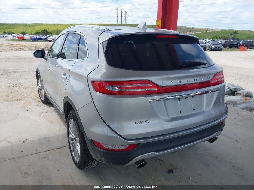 2019 Lincoln Mkc Standard VIN: 5LMCJ1C9XKUL43901 Lot: 39000877