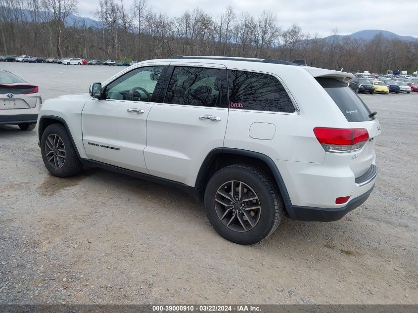 2019 Jeep Grand Cherokee Limited 4X2 VIN: 1C4RJEBG1KC689690 Lot: 40690773