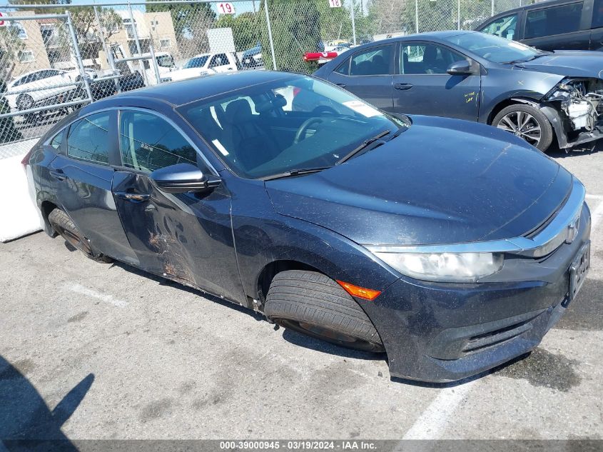 2018 Honda Civic Lx VIN: 2HGFC2F50JH574564 Lot: 39000945