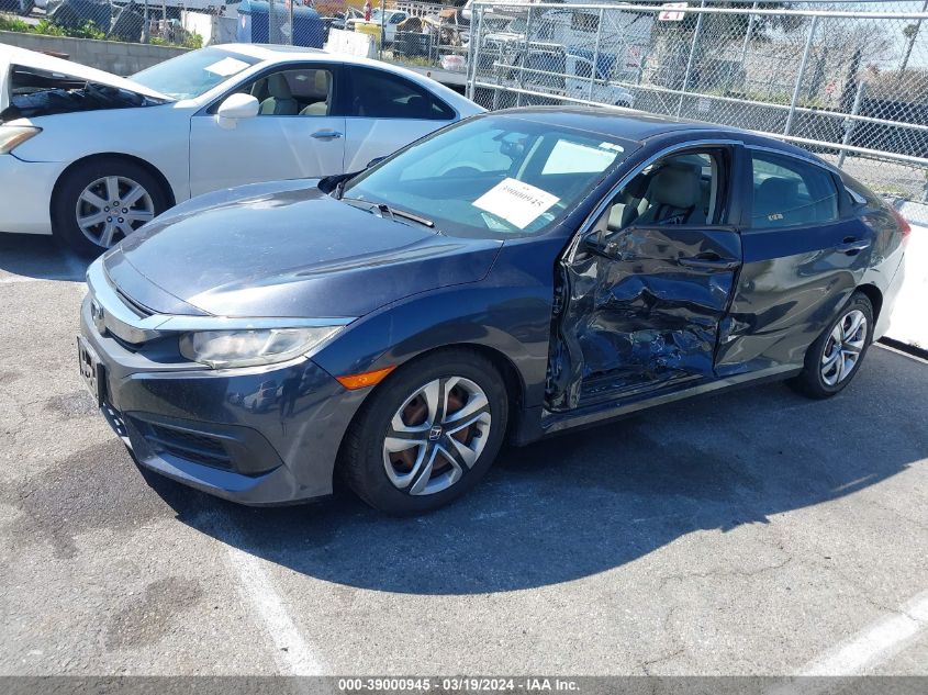 2018 Honda Civic Lx VIN: 2HGFC2F50JH574564 Lot: 39000945