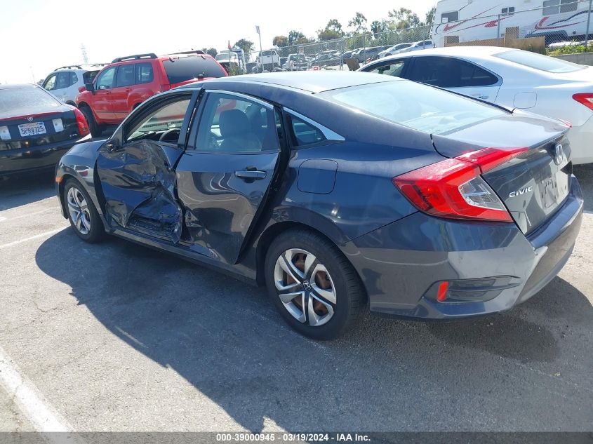 2018 Honda Civic Lx VIN: 2HGFC2F50JH574564 Lot: 39000945