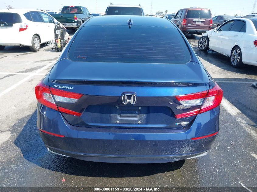 2018 Honda Accord Hybrid Ex VIN: 1HGCV3F4XJA004547 Lot: 39001159