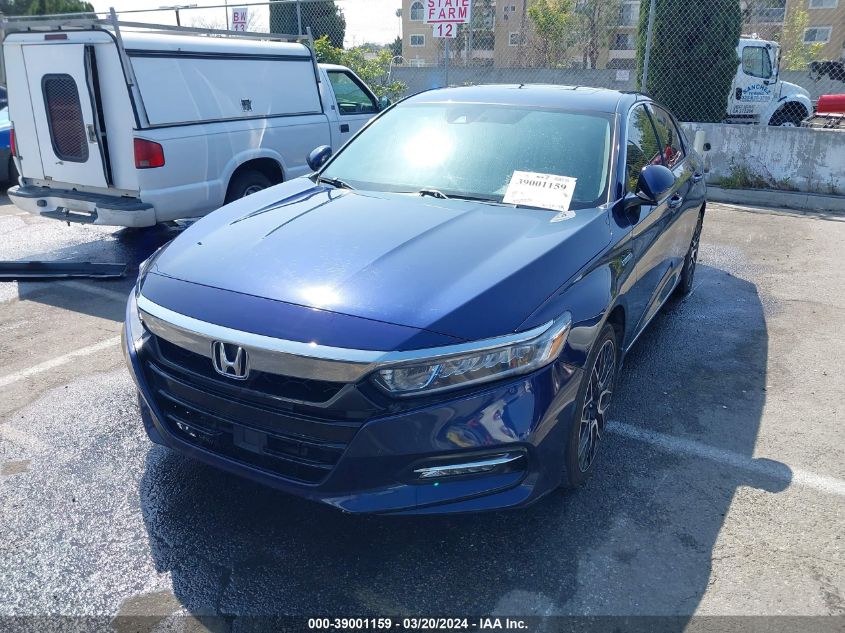 2018 Honda Accord Hybrid Ex VIN: 1HGCV3F4XJA004547 Lot: 39001159